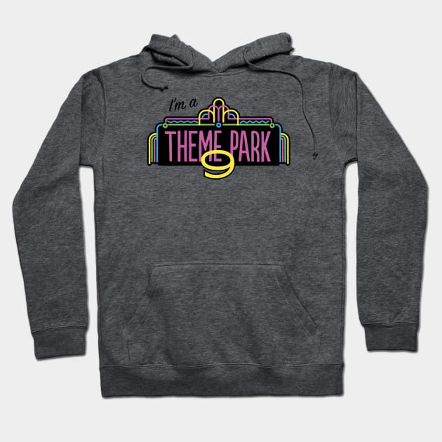 Theme Park 9 Hoodie by GoAwayGreen